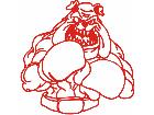  Bulldog Boxer Decal