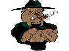  Bulldog Marines G D 1 Decal