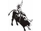  Bullrider Action Decal