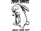  Bunny Zombie Decal