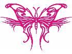  Butterfly Tribal 0 6 Decal