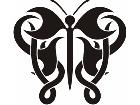  Butterfly Tribalized 0 9 3 Decal