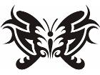  Butterfly Tribalized 0 9 7 Decal