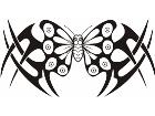  Butterfly Tribalized 1 0 8 Decal