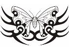  Butterfly Tribalized 1 1 0 Decal