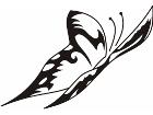  Butterfly Tribalized 1 1 5 Decal