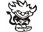  Calvin Devil Decal