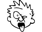  Calvin Gross Face Decal