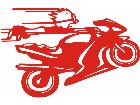  Calvin Moto Bike Decal