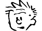  Calvin Oh Head Decal