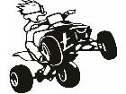  Calvin Quad Off Road Decal