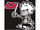  Calvin Rebel C L 1 Decal
