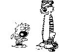  Calvin Scream Hobbes Decal