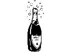 Champagne Decal