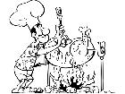  Chef Cooking Roast Decal