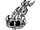  Cherry Flamer Decal