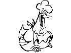  Chicken 0 5 4 V A 1 Decal