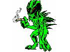  Chupacabra Devil G D 1 Decal