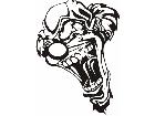  Clown Cool Smile Decal