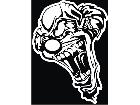  Clown Cool Smile Decal