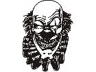  Clown Evil Decal