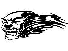  Clown Fast Decal