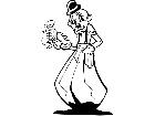  Clown Sad Decal