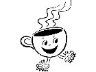  Coffee Dancing Cup 1 6 5 V A 1 Decal