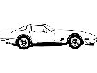  Corvette Car 1 8 8 V A 1 Decal