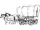  Covered Wagon T G P A 1 Decal