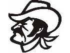  Cowboy Decal