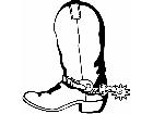  Cowboy Boot 2 Decal