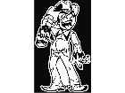  Cowboy Drunk Decal