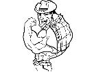  Cowboy Tongue Decal