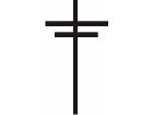  Crosses 4 3 Decal