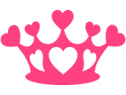  Crown Of Hearts Special Decal