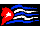  Cuba Rough Style Flag 1 C L 1 Decal