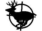  Deer Buck Sight Decal