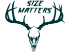  Deer Skull Size Matters Decal