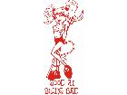  Devil Girl Good At Bad Decal