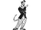  Devil Smoker Decal