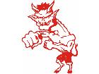 Devil Tough Guy Decal