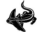  Dinosaurs Diplocaulus 1 3 5 V A 1 Decal