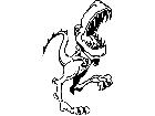  Dinosuar Raptor 0 4 1 V A 1 Decal