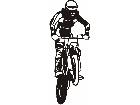  Dit Bike Moto Cross 0 5 M M 1 Decal