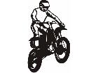  Dit Bike Moto Cross 1 2 M M 1 Decal