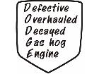  Dodge D E F E C T I V E Decal