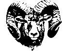  Dodge Ram Head Decal