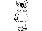  Dog Spotty 0 4 5 V A 1 Decal