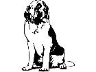  Dogs Saint Bernard D R P A 1 Decal
